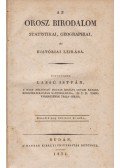 Lassú István - Az Orosz Birodalom statistikai, geographiai és históriai leirása