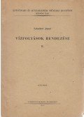 Sabathiel József - Vízfolyások rendezése II.