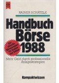 Rainer Schatzle - Handbuch Börse 1988