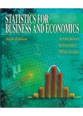 David R. Anderson,Dennis J. Sweeney,Thomas A. Williams - Statistics for Business and Economics
