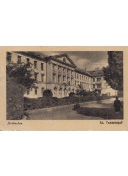  - Jászberény, Állami Tanítóképző (képeslap), Budapest 0 antikvár könyv