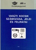 Mezei István - Vasúti kocsik számozása, jelei és feliratai