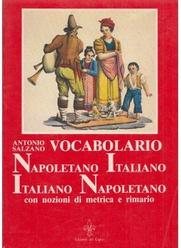 Antonio Salzano - Vocabolario Napoletano - Italiano, Italiano - Napoletano, Napoli 1989 antikvár könyv