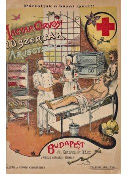  - A Magyar Orvosi Műszertár képes árjegyzéke (1908), Budapest 1908 antikvár könyv