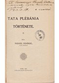 Mohl Adolf - Tata plébánia története (Dedikált)
