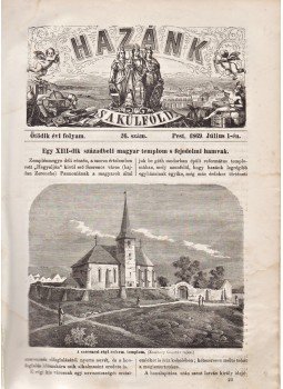 Szokoly Viktor (szerk.) - Hazánk s a külföld. V. évfolyam, 26–52. szám (1869), Pest 1869 antikvár könyv