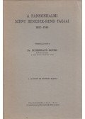 Schermann Egyed dr. - A pannonhalmi Szent Benedek-rend tagjai 1802-1940