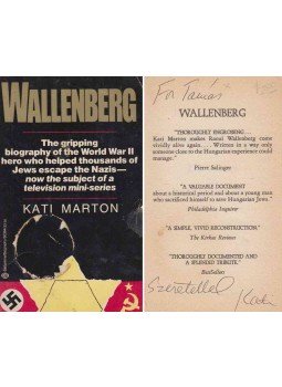 Kati Marton - Wallenberg (dedikált) Kati Marton - Wallenberg (dedikált), New York 1985 antikvár könyv