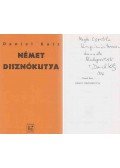 Katz, Daniel - Német disznókutya (dedikált)