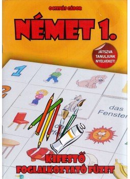 Ocsenás Gábor - Német 1. - Kifestő, foglalkoztató füzet Ocsenás Gábor - Német 1. - Kifestő, foglalkoztató füzet, 0 antikvár könyv