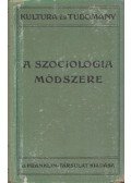 Durkheim, Émile - A szociológia módszere