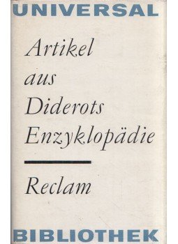 Manfred Naumann - Artikel aus Diderots Enzyklopadie Manfred Naumann - Artikel aus Diderots Enzyklopadie, Leipzig 1972 antikvár könyv