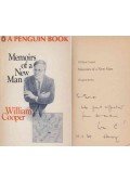 Cooper, William - Memoirs of a New Man (dedikált)