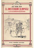 Mares István - Az 1928. évi IX. amsterdami olimpiász lovasmérkőzései (Dedikált)