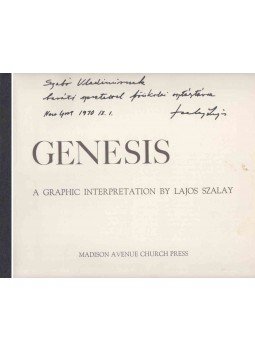 Szalay Lajos - Genesis (dedikált) Szalay Lajos - Genesis (dedikált), New York 1966 antikvár könyv