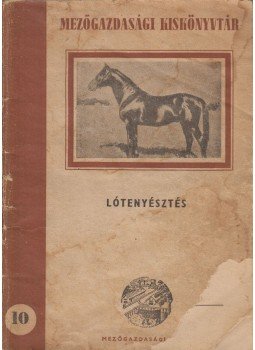 Dr. Hámori Dezső - Lótenyésztés Dr. Hámori Dezső - Lótenyésztés, Budapest 1951 antikvár könyv
