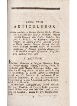 [Sinai Miklós] Victorinus de Chorebo - Sylloge actorum publicorum, quae celebris suo merito pacificationis Wiennensis, anno 1606, Pest 1790 antikvár könyv