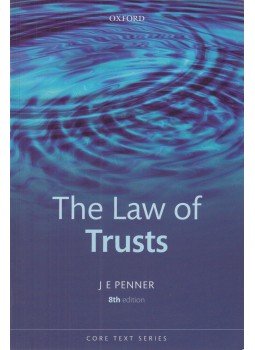 J. E. Penner - The Law of Trusts, Oxford 2012 antikvár könyv
