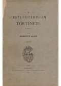 Némethy Lajos - A pesti főtemplom története. I. kötet [Unicus, több nem jelent meg]
