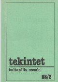 Ördögh Szilveszter - Tekintet - kulturális szemle 88/2.