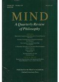 Mark Sainsbury (King's College London) - Mind: A Quarterly Review of Philosophy 1996. April