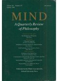 Mark Sainsbury (King's College London) - Mind: A Quarterly Review of Philosophy 1996. January