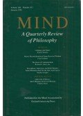 Mark Sainsbury (King's College London) - Mind: A Quarterly Review of Philosophy 1995. January