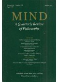 Mark Sainsbury (King's College London) - Mind: A Quarterly Review of Philosophy 1997. April