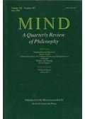 Mark Sainsbury (King's College London) - Mind: A Quarterly Review Of Philosophy 1993. July