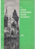 Matolcsi János - A Magyar Mezőgazdasági Múzeum közleményei 1962