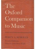 Percy Alfred Scholes - The Oxford Companion to Music
