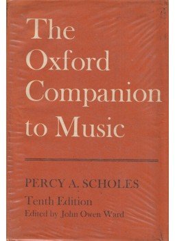 Percy Alfred Scholes - The Oxford Companion to Music, London 1970 antikvár könyv
