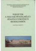 Bánfi Tamás - Fejezetek a magyar pénzelmélet-pénzügytörténeti irodalomból