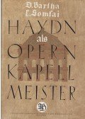 Somfai László,Bartha Dénes - Haydn als Opernkapellmeister
