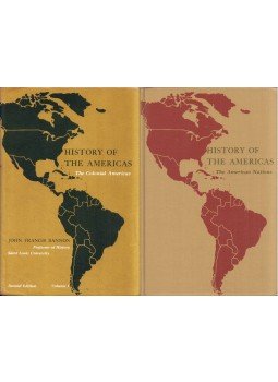 John Francis Bannon - History of the Americas Volume I-II., New York, New York 1963 antikvár könyv