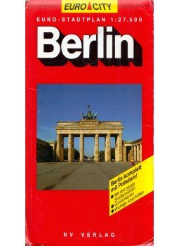  - Berlin Euro-Stadtplan, Berlin 1993 antikvár könyv