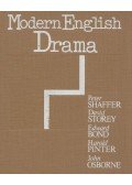 Peter Shaffer,David Storey,Edward Bond,Harold Pinter,John Osborne - Modern English Drama