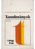Bori Imre - Tanulmányok
