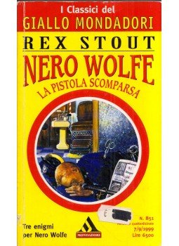 Rex Stout - Nero Wolfe la pistola scomparsa, Milano 1999 antikvár könyv