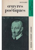 Ronsard, Pierre De,Yvonne Bellenger - Oeuvres Poétiques de Ronsard