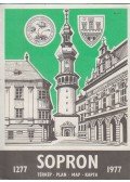 Fábián Lajos - Sopron 1277-1977 térkép