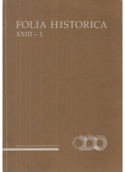 Kovács Tibor - Folia Historica XXIII/I. Kovács Tibor - Folia Historica XXIII/I., Budapest 2002 antikvár könyv