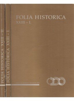 Kovács Tibor - Folia Historica XXIII/I-II. Kovács Tibor - Folia Historica XXIII/I-II., Budapest 2002 antikvár könyv