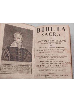 - Biblia Sacra ex Sebastiani Castellionis interpretatione et postrema recognitione - Biblia Sacra ex Sebastiani Castellionis interpretatione et postrema recognitione, Lipsiae 1734 antikvár könyv
