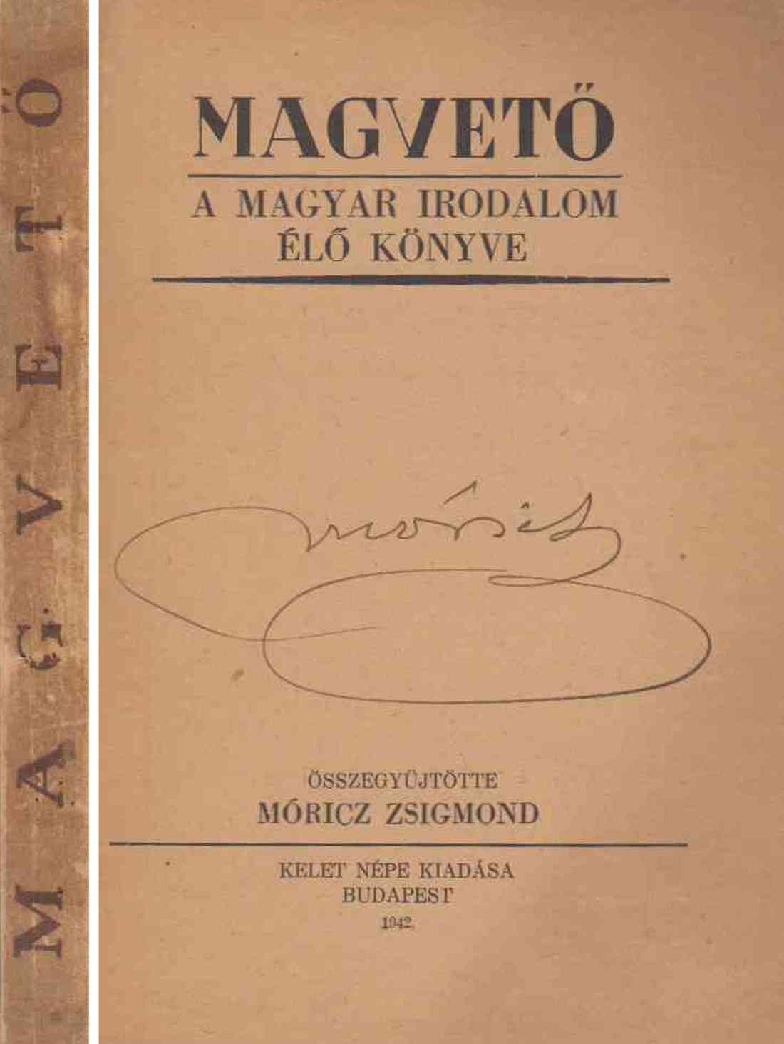Móricz Zsigmond - Magvető (aláírt)