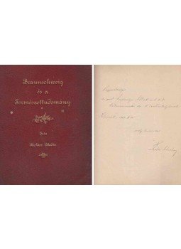 Richter Aladár - Braunschweig és a természettudomány (gróf Apponyi Albertnek dedikált) Richter Aladár - Braunschweig és a természettudomány (gróf Apponyi Albertnek dedikált), Kolozsvár 1902 antikvár könyv