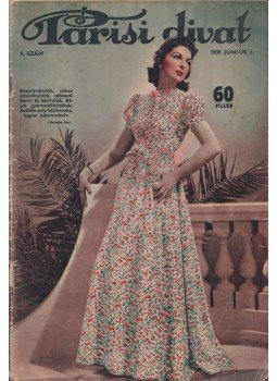 Somfay Margit - Párisi divat 1939/9. szám, Budapest 1939 antikvár könyv