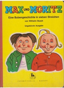 Wilhelm Busch - Max und Moritz Wilhelm Busch - Max und Moritz, Rastatt 0 antikvár könyv