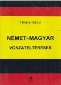 Takács Gábor - Német-magyar  vonzateltérések