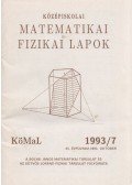 Oláh Vera - Középiskolai matematikai lapok 1993/7